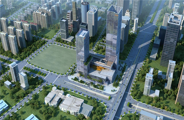 PA视讯智汇安装成功中标阿里巴巴华中总部机电项目