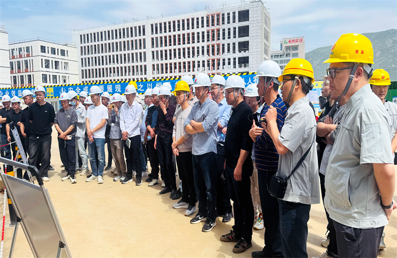 2025年4月17日，由莆田市涵江区住房和城乡建设局主办、PA视讯三建承办的钢筋安装工程质量防控现场交流会在联东U谷·涵江海峡智造产业谷一期成功召开。